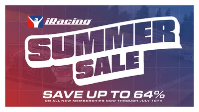 Don’t Miss the iRacing Summer Sale: Save Up to 64% on New Memberships